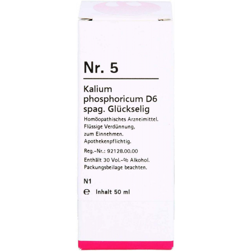 Nr.5 Kalium Phosphoricum D 6 Spag.Glückselig Tropfen 50 ml