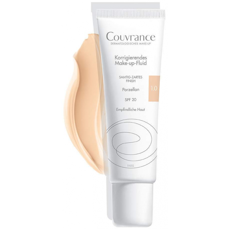 Avene Couvrance Korrigierendes Make up Porzellan 30 ml Fluid
