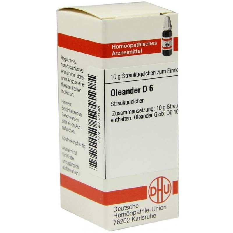 Dhu Oleander D6 Globuli