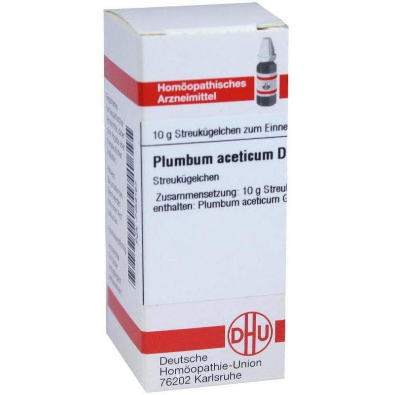 Dhu Plumbum Aceticum D6 Globuli