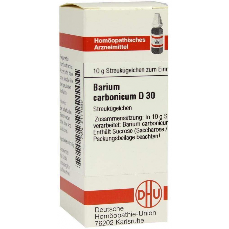 Dhu Barium Carbonicum D30 10 G Globuli
