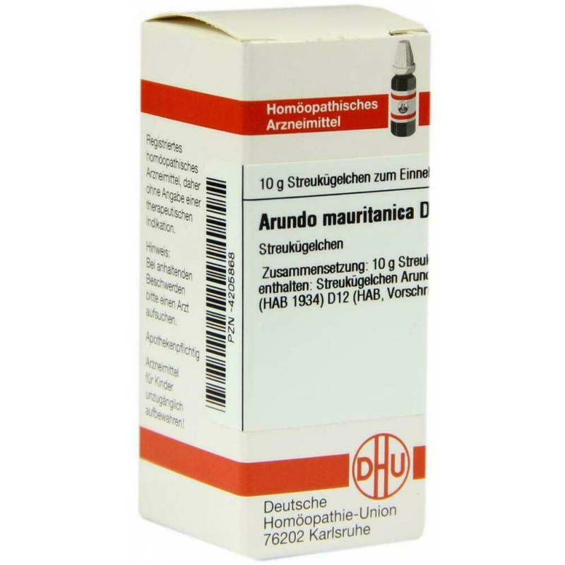 Dhu Arundo Mauritanica D12 Globuli