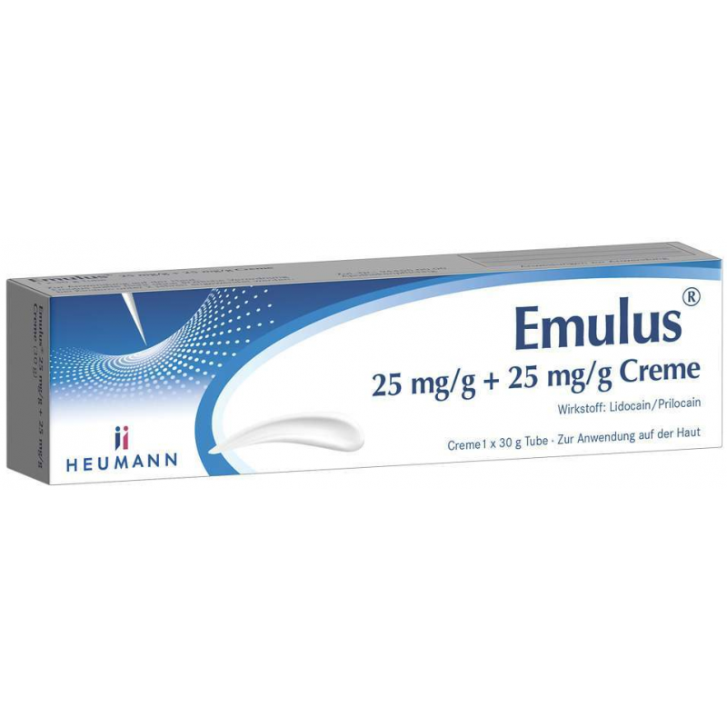 Emulus 25 mg je g plus 25 mg je g Creme 30 g