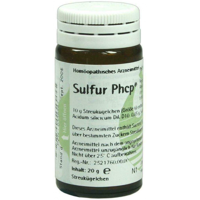 Sulfur Phcp Globuli 20 G