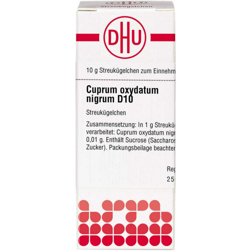 Dhu Cuprum Oxydatum Nigrum D10 Globuli