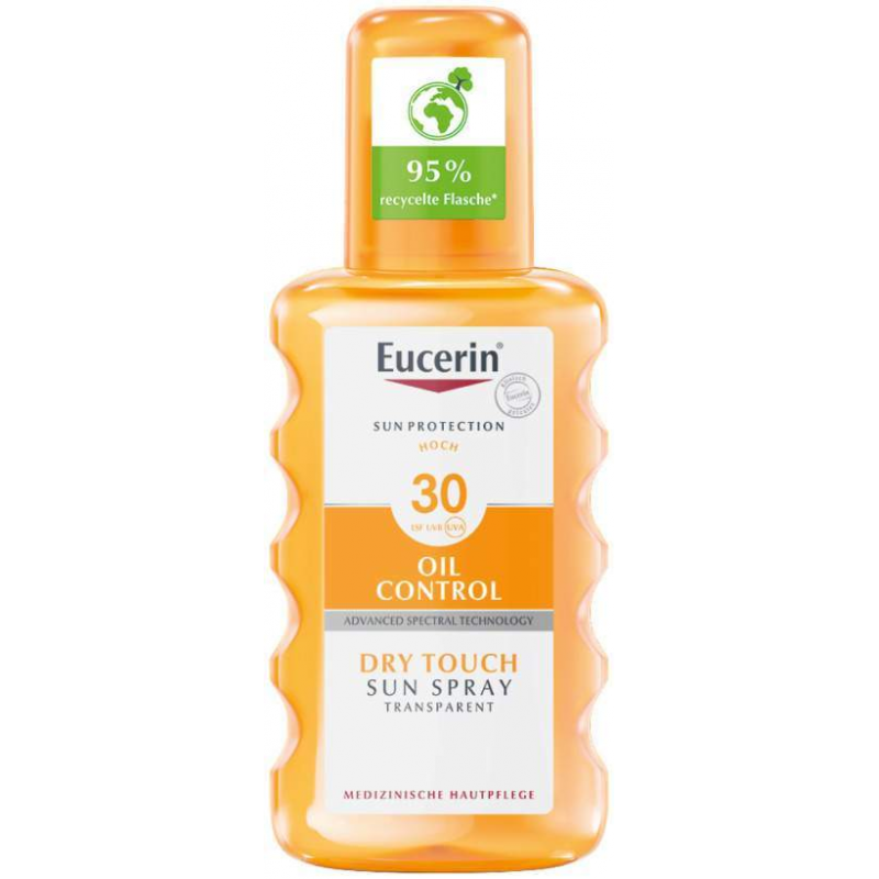 Eucerin Sun Oil Control Transparent Spray LSF 30 200 ml