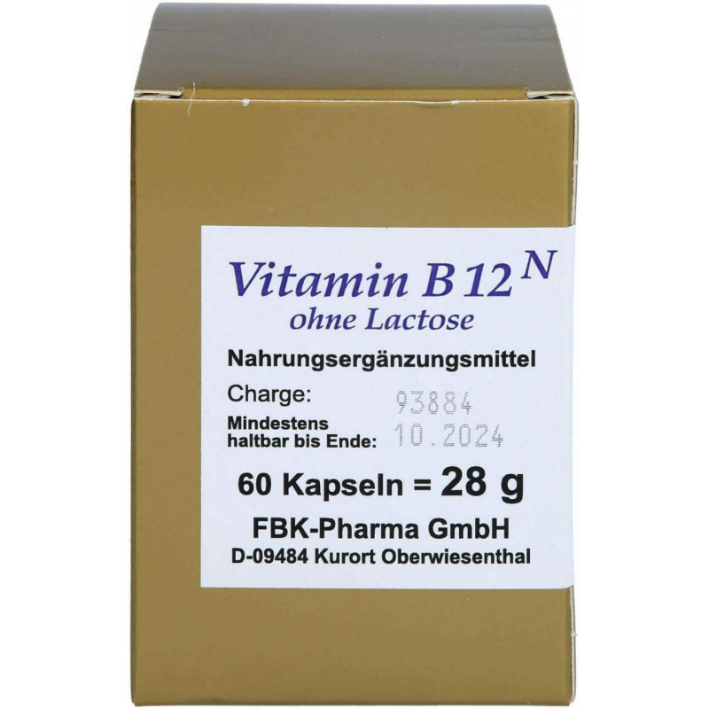 Vitamin B12 N Kapseln 60 Stück