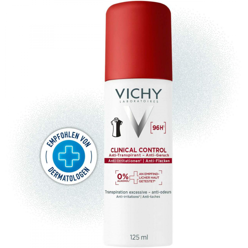 Vichy Deo Spray Aero 96h 125 ml