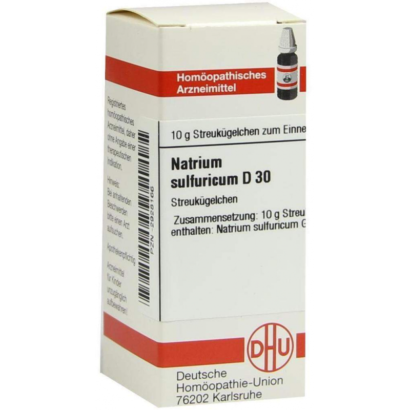 Dhu Natrium Sulfuricum D30 Globuli