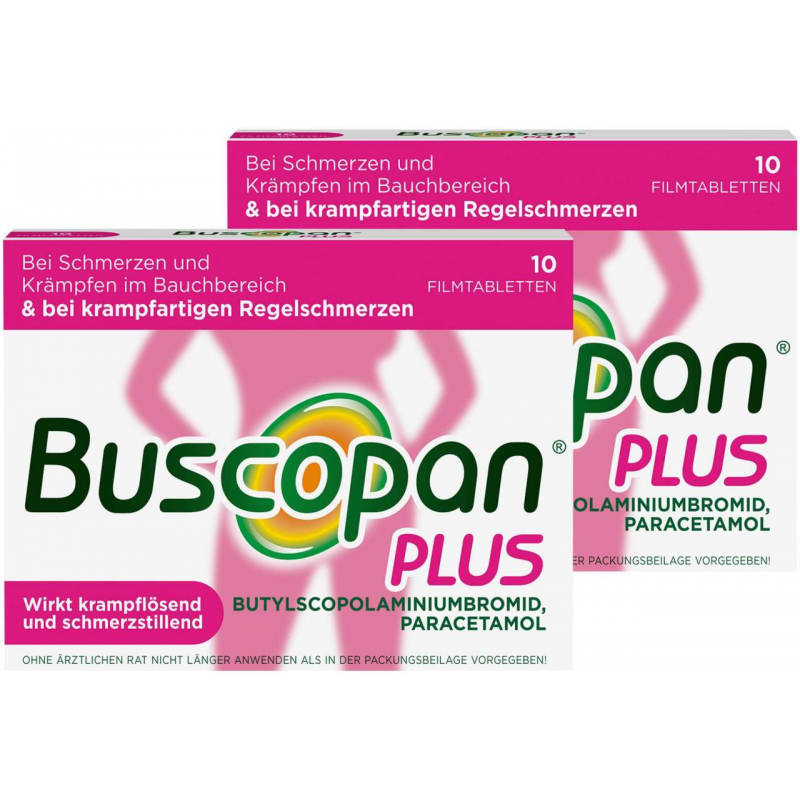 Buscopan plus 2 x 10 Filmtabletten