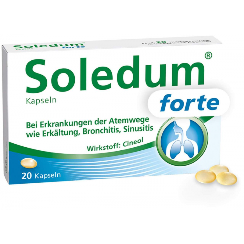 Soledum Kapseln forte 20 magensaftresistente Kapseln