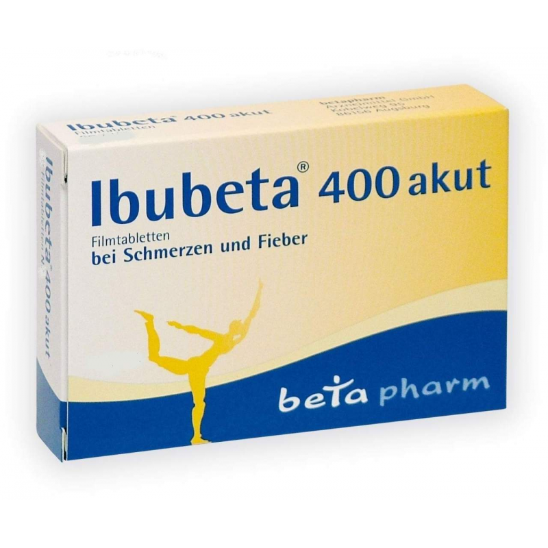Ibubeta 400 akut 50 Filmtabletten