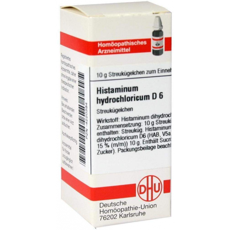 Dhu Histaminum Hydrochloricum D6 10 G Globuli