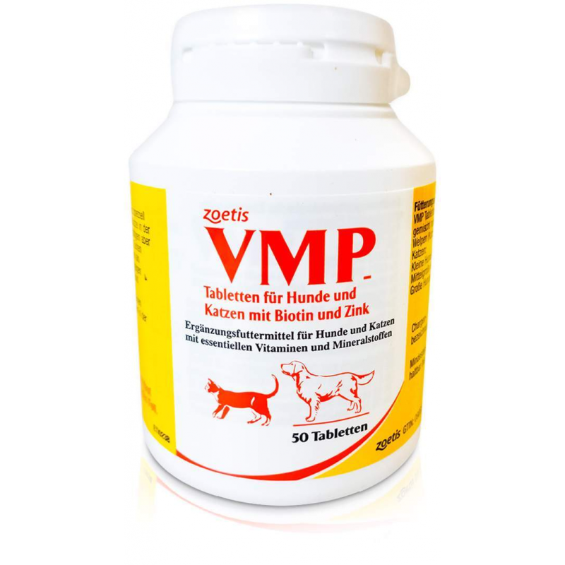 Vmp Tabletten Ergänzungsfuttermittel Für Hund und Katzen 50 Stück