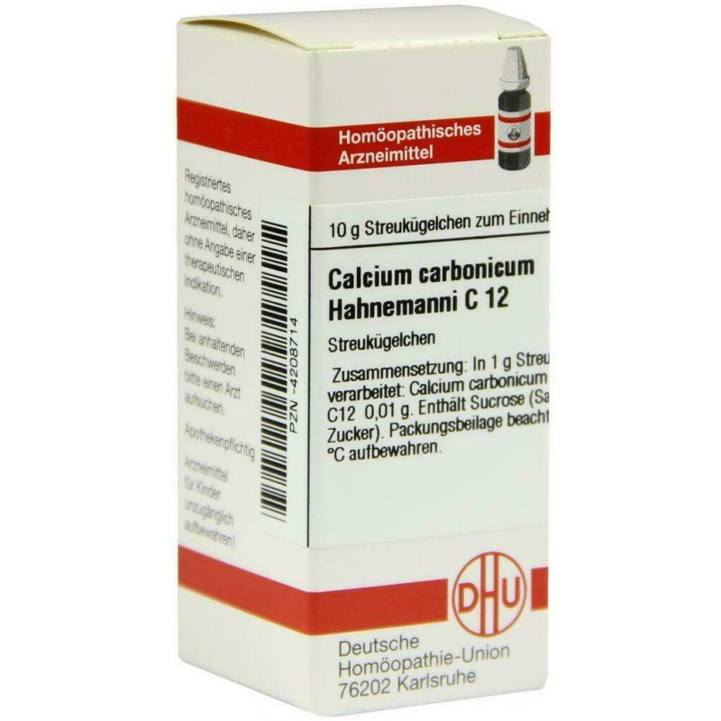 Dhu Calcium Carbonicum C12 Globuli 10 G