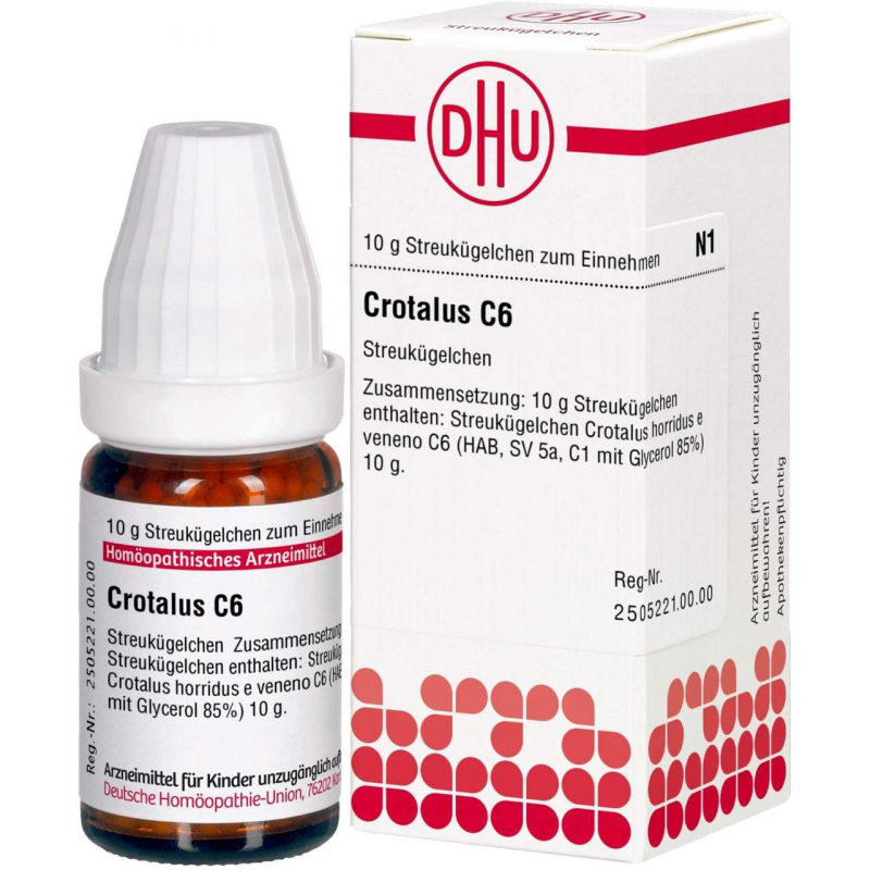 Dhu Crotalus C6 10 G Globuli
