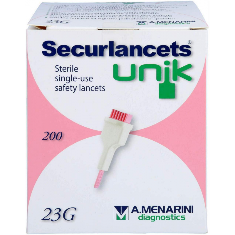 Securlancets Unik 23 G 200 Stück