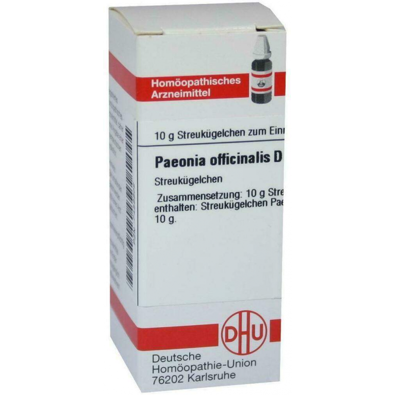 Dhu Paeonia Officinalis D4 Globuli