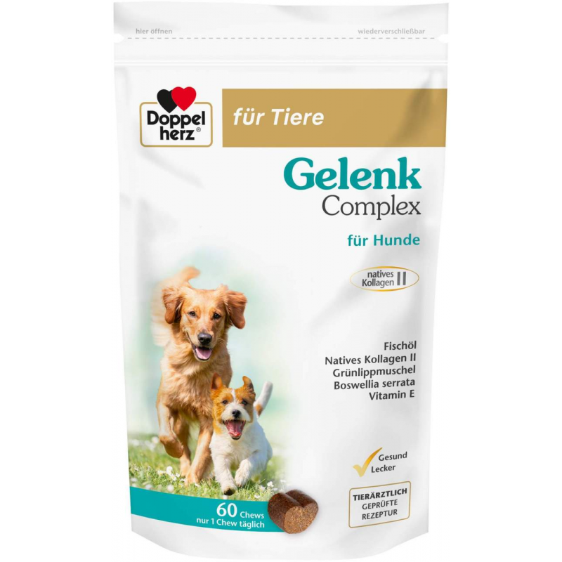 Doppelherz Gelenk Complex für Hunde 60 Chews