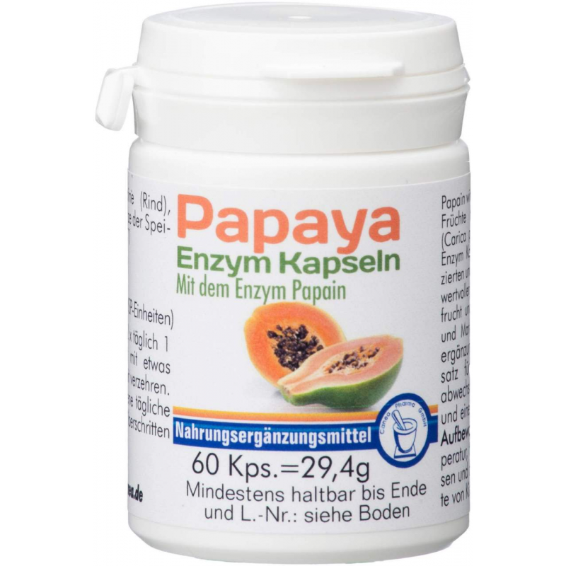 Papaya Enzym 60 Kapseln