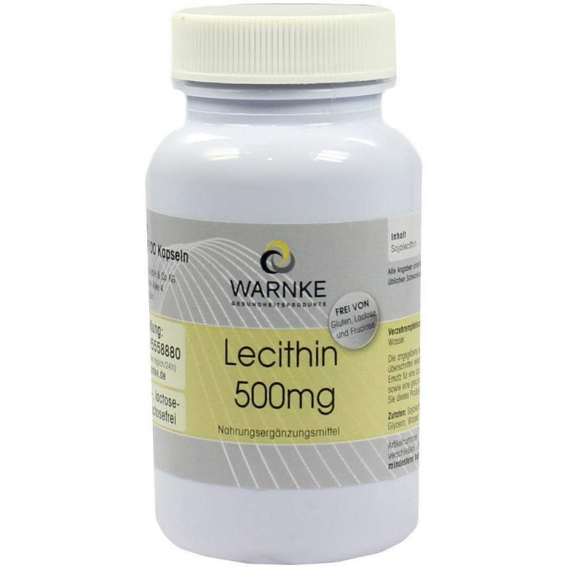 Lecithin 500 mg 100 Kapseln
