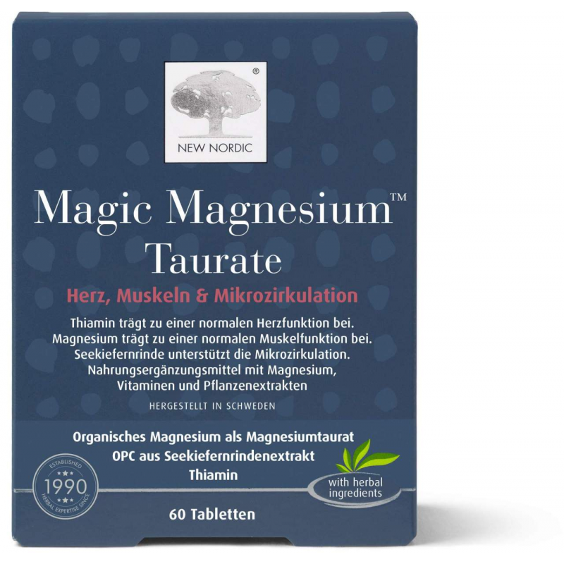 Magic Magnesium Taurat 60 Tabletten