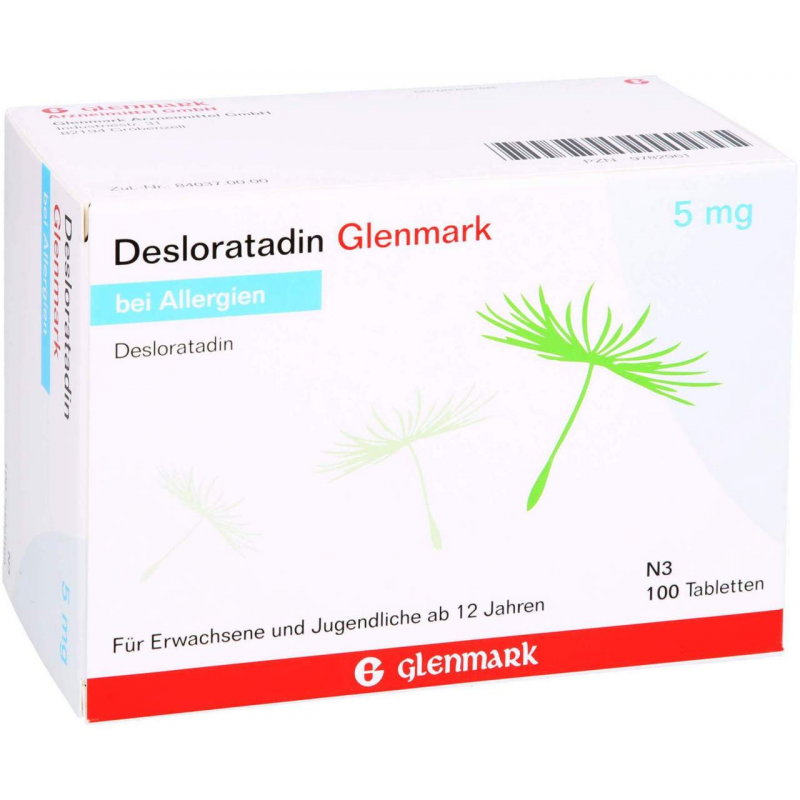 Desloratadin Glenmark 5 mg 100 Tabletten