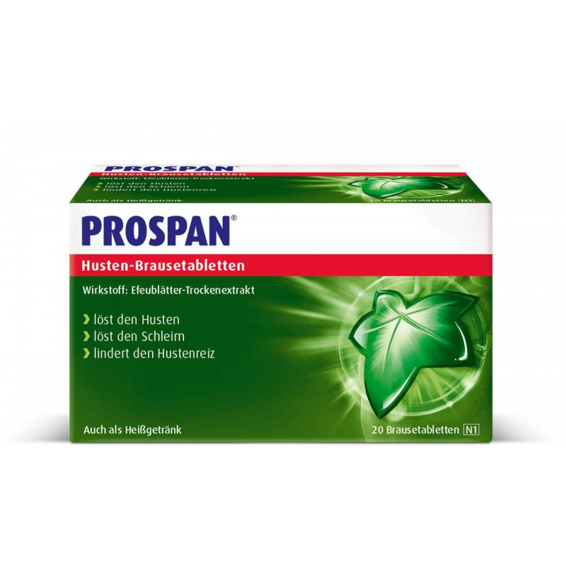 Prospan Husten Brausetabletten 20 Stück