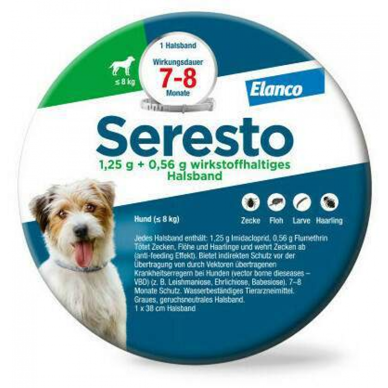 Seresto Halsband für kleine Hunde 1 Stück
