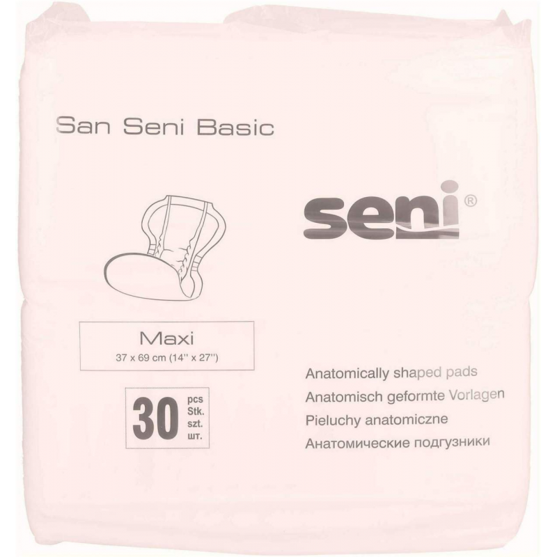 San Seni Basic Anatomische Vorlagen Maxi 30 Stk