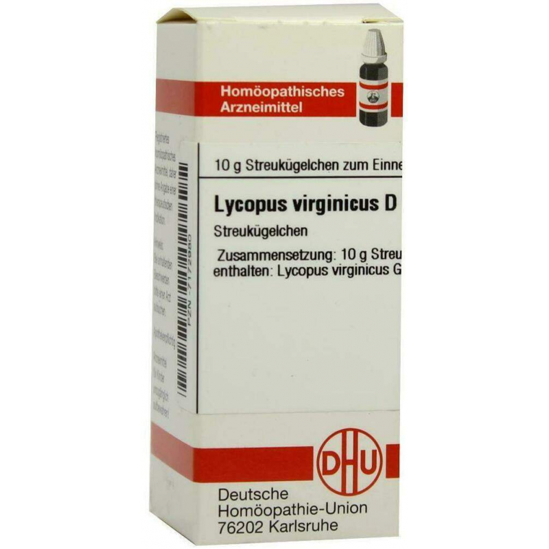 Dhu Lycopus Virginicus D12 10 G Globuli