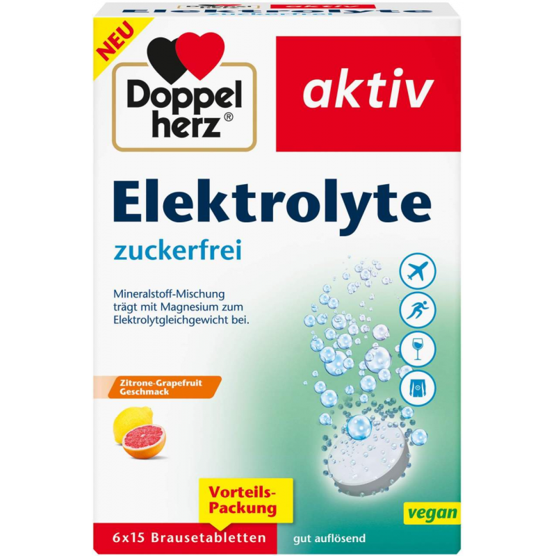 Doppelherz Aktiv Elektrolyte 6x15 Tabletten