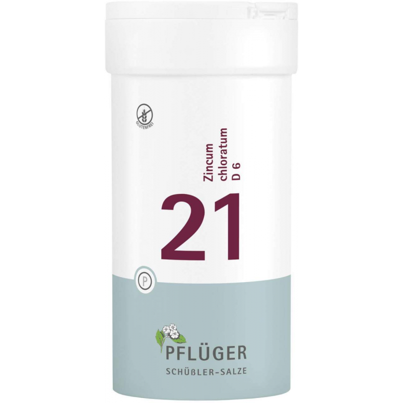 Biochemie Pflüger 21 Zincum chloratum D6 400 Tabletten