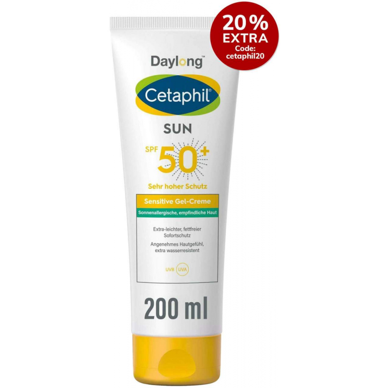 Cetaphil Sun Daylong SPF 50+ sensitives Gel 200 ml
