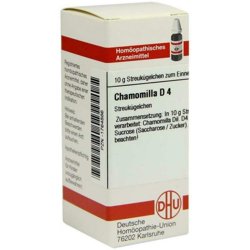 Dhu Chamomilla D4 Globuli