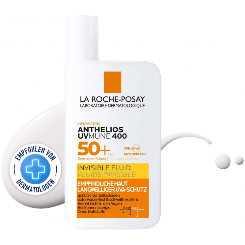 La Roche Posay Anthelios Invisible UVMune 400 LSF 50+ 50 ml Fluid