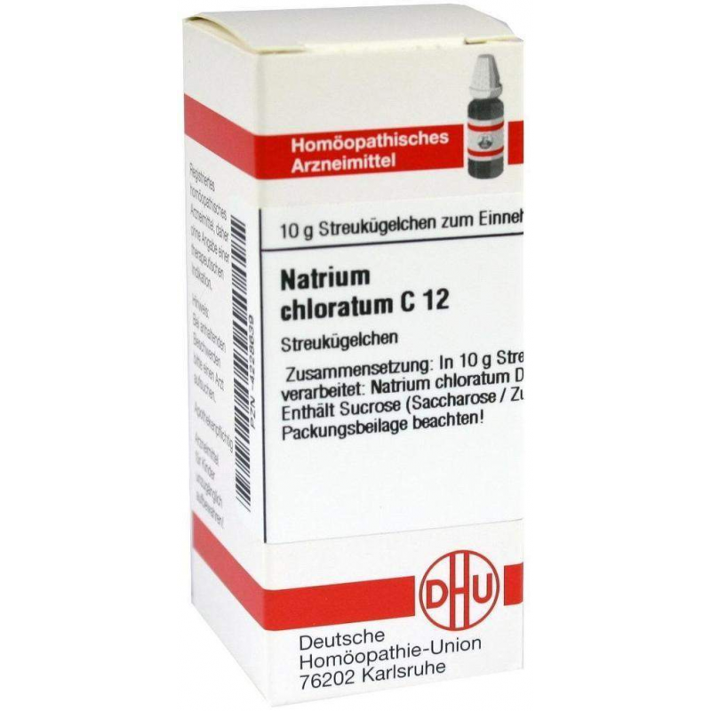 Dhu Natrium Chloratum C12 10 G Globuli