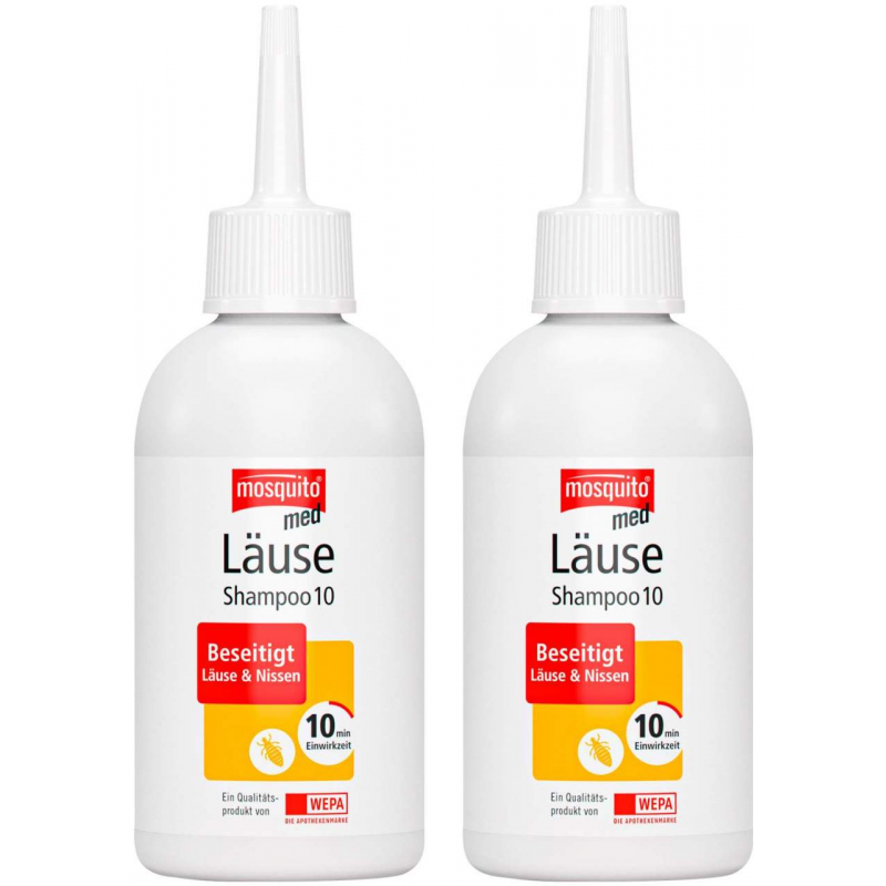 MOSQUITO med Läuse Shampoo 10 2 x 200ml