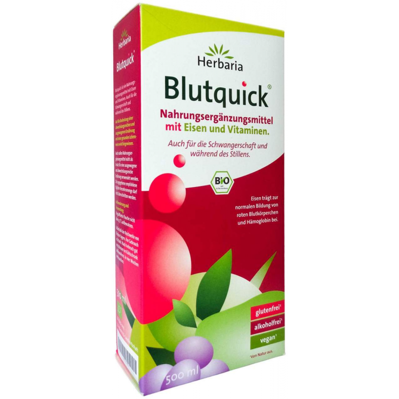 Herbaria Blutquick Saft 500 ml