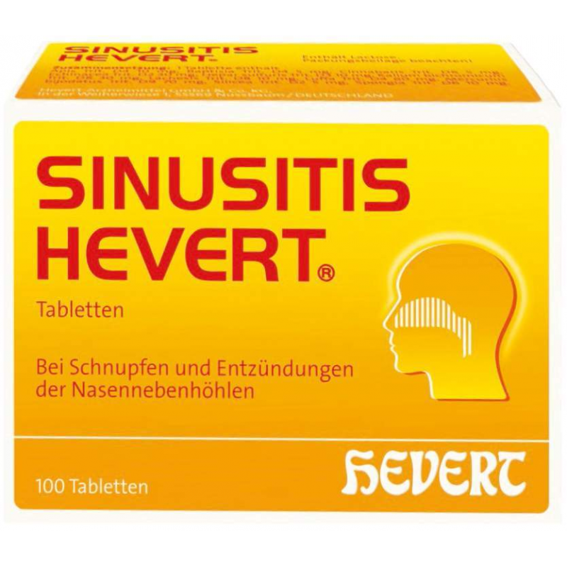 Sinusitis Hevert 100 Tabletten