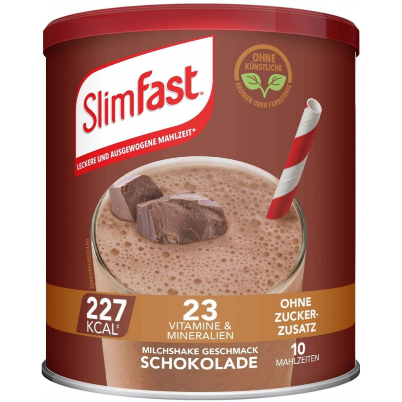 Slim Fast Pulver Schokolade 375 g