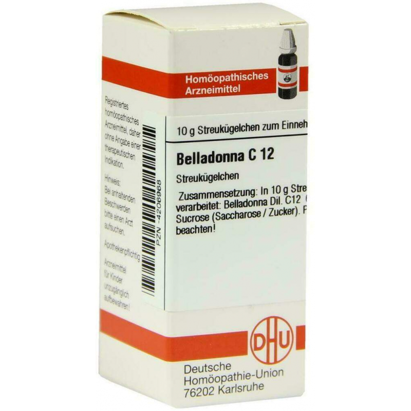 Dhu Belladonna C12 10 G Globuli