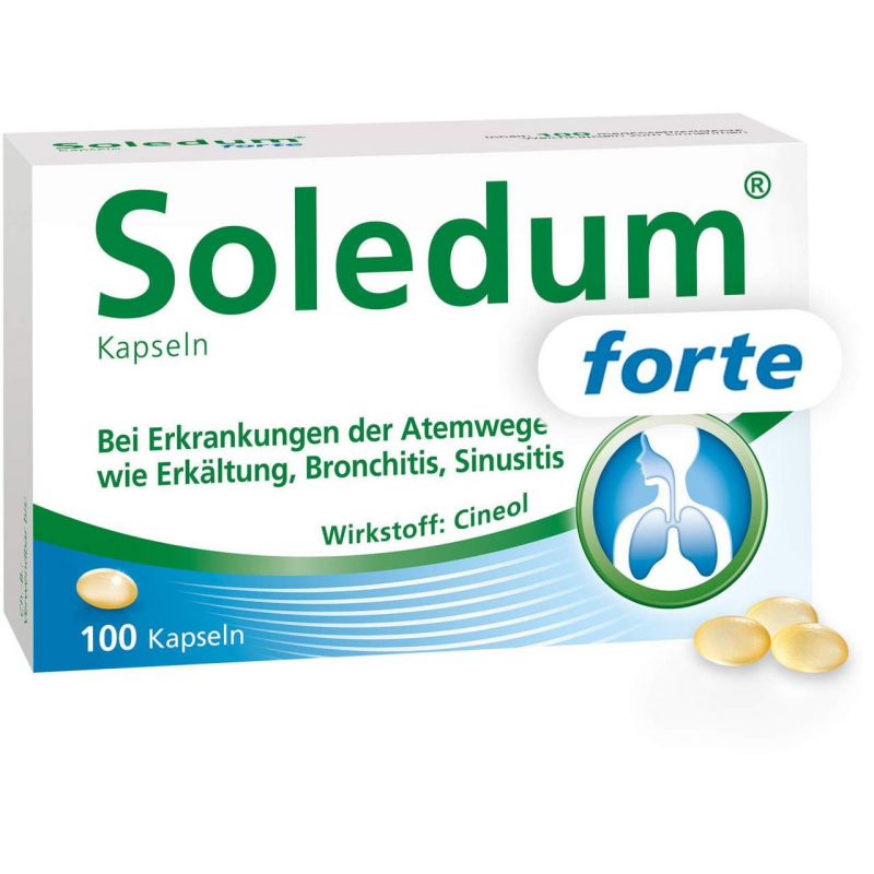 Soledum Kapseln forte 100 magensaftresistente Kapseln