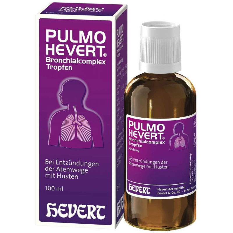 Pulmo Hevert Bronchialcomplex 100 ml Tropfen