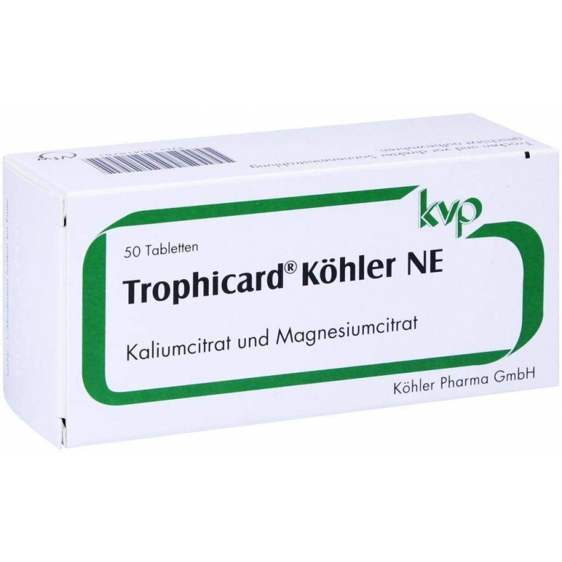 Trophicard Köhler Ne Tabletten 50 Tabletten