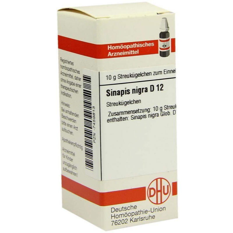 Dhu Sinapis Nigra D12 10 G Globuli