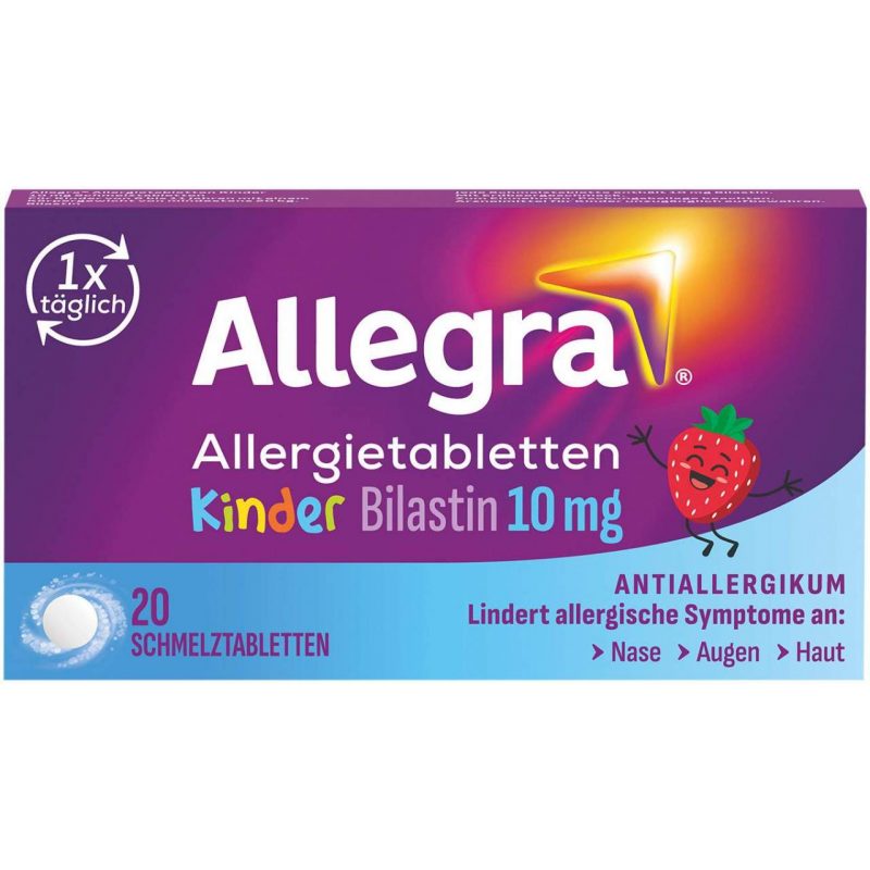 Allegra Allergietabletten Kinder 20 Schmelztabletten