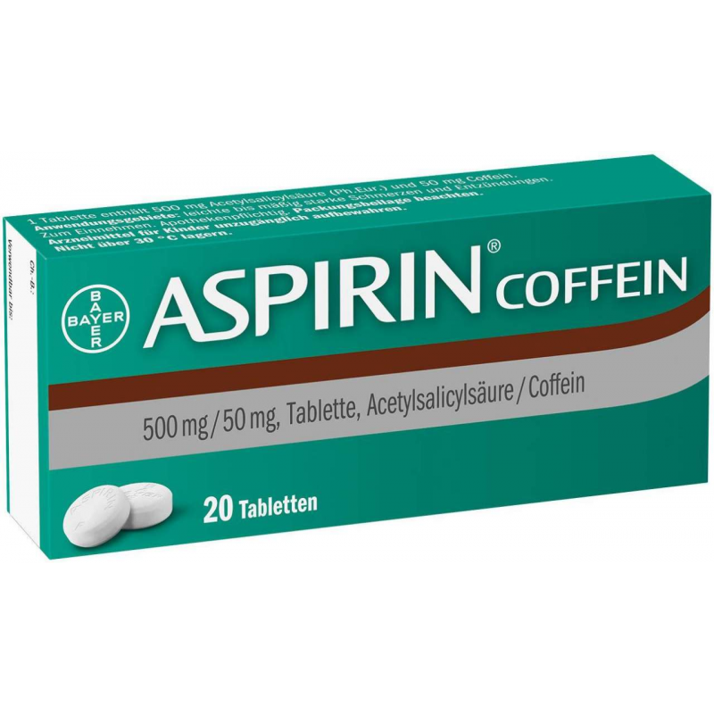 Aspirin Coffein 20 Tabletten