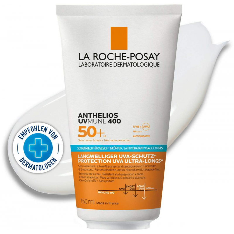 La Roche Posay Anthelios Körper + Gesicht LSF 50 150 ml Milch
