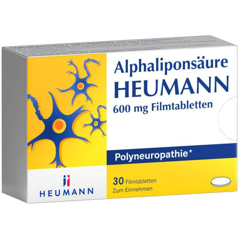 Alphaliponsäure Heumann 600 mg 30 Filmtabletten